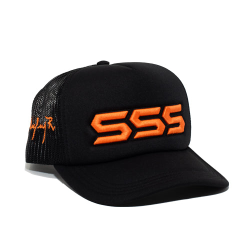 TRIPLES SIGNATURE TRUCKER HAT BLACK