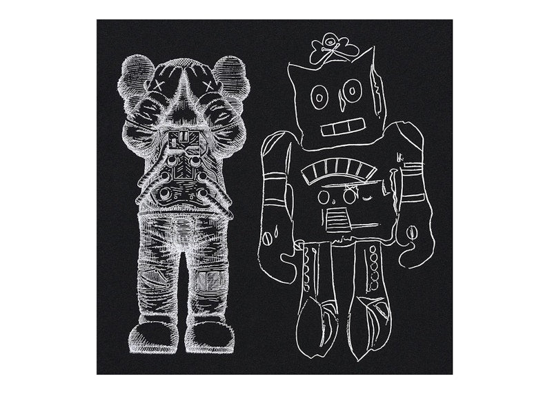 KAWS X UNIQLO WARHOL GRAPHIC TEE BLACK