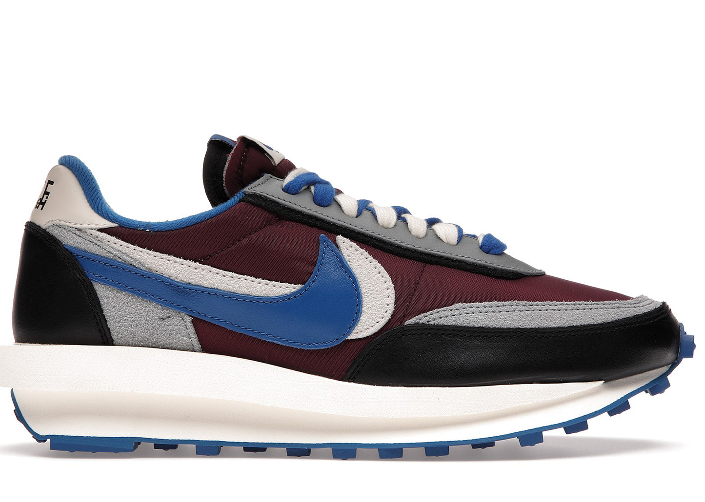NIKE LD WAFFLE SACAI UNDERCOVER NIGHT MAROON TEAM ROYAL