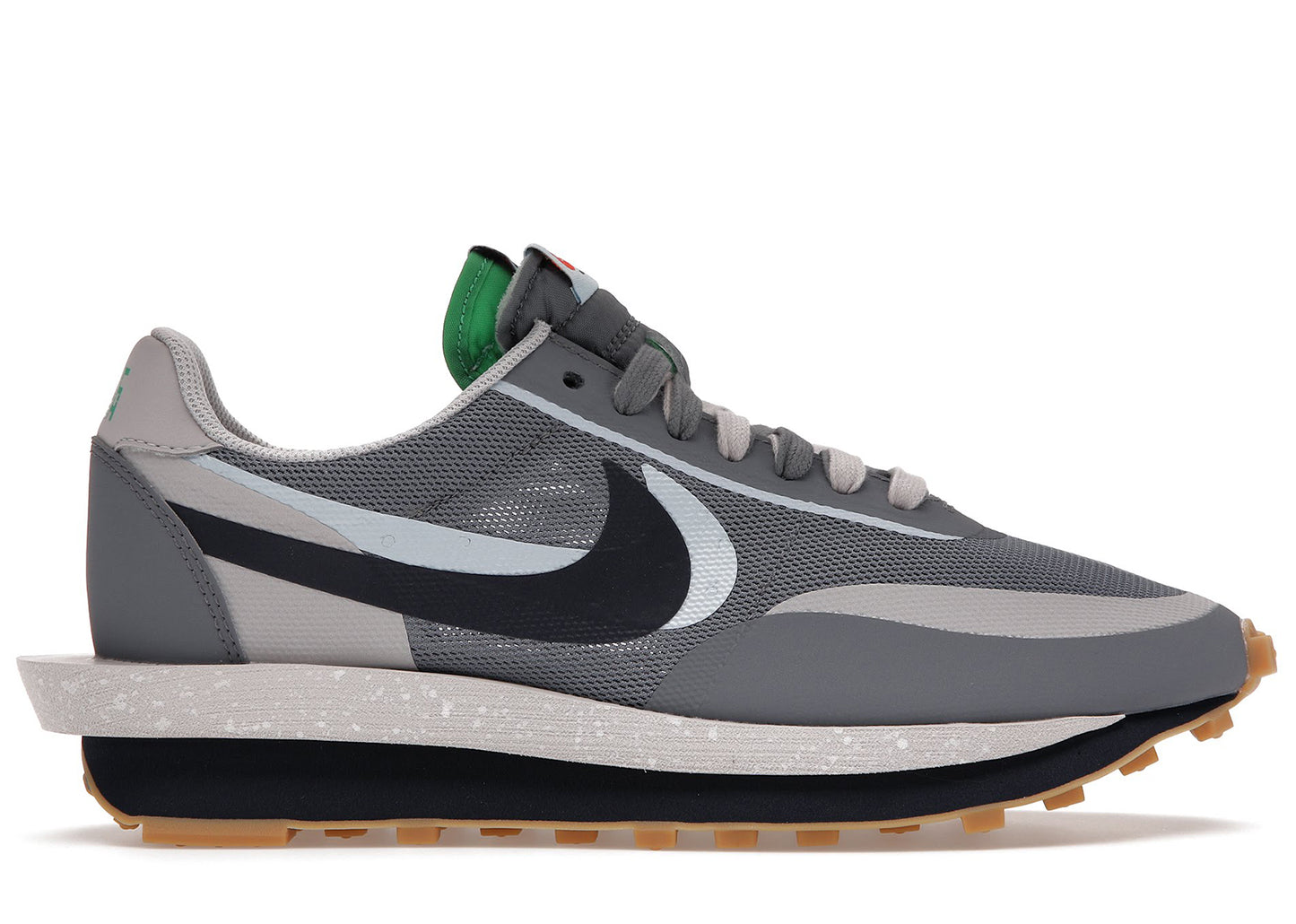 NIKE LD WAFFLE SACAI CLOT KISS OF DEATH 2 COOL GREY