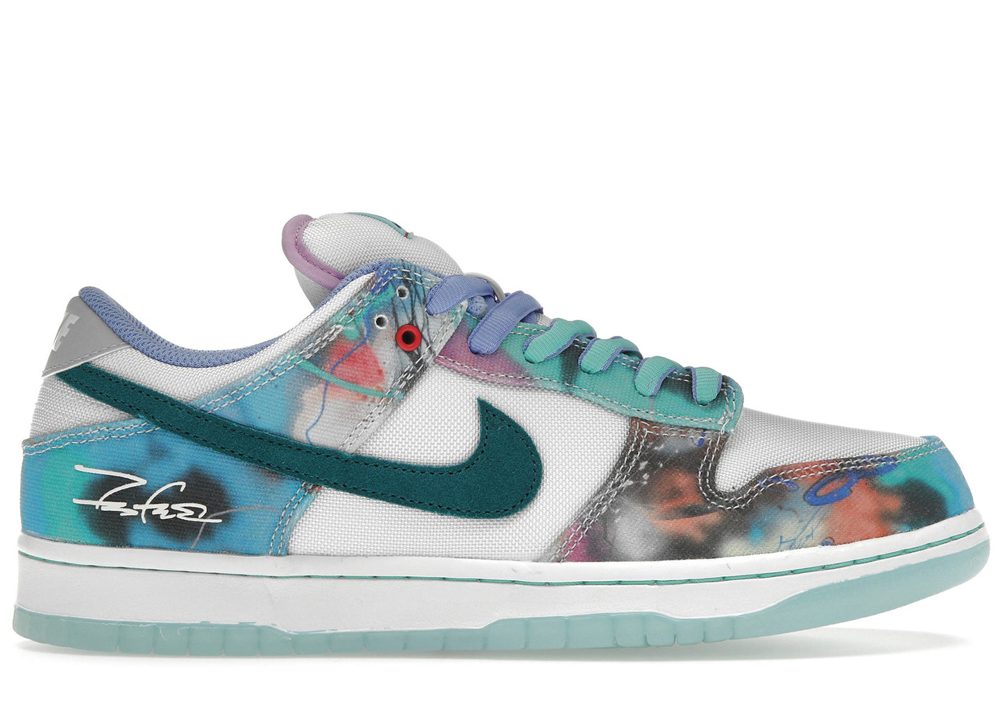 NIKE SB DUNK LOW FUTURA LABORATORIES BLEACHED AQUA