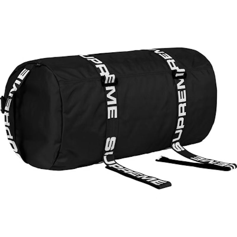 SUPREME DUFFLE BAG BLACK SS18 M