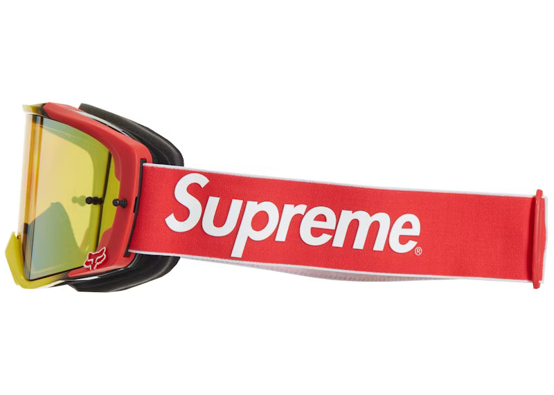 SUPREME HONDA FOX RACING VUE GOGGLES RED