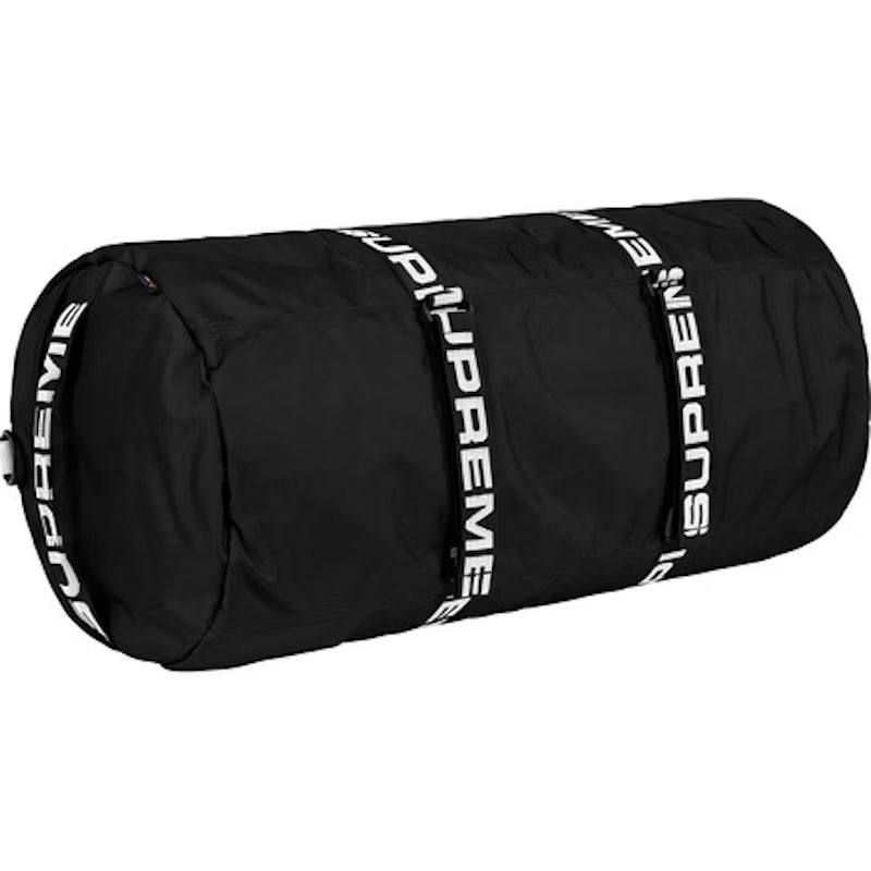 SUPREME DUFFLE BAG BLACK SS18 L