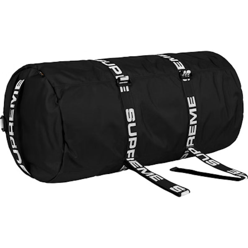 SUPREME DUFFLE BAG BLACK SS18 L