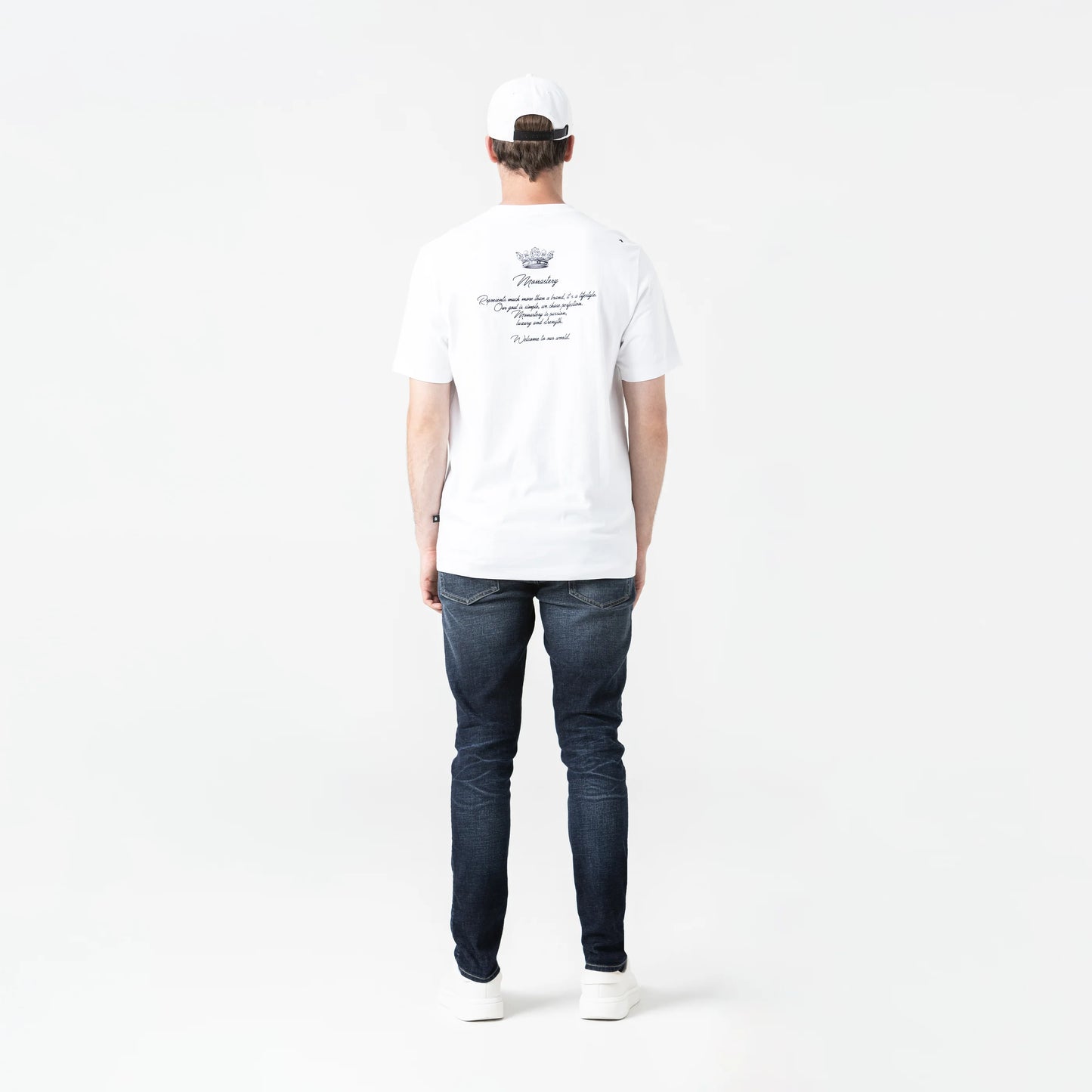 MONASTERY WARSEL T-SHIRT MEN WHITE