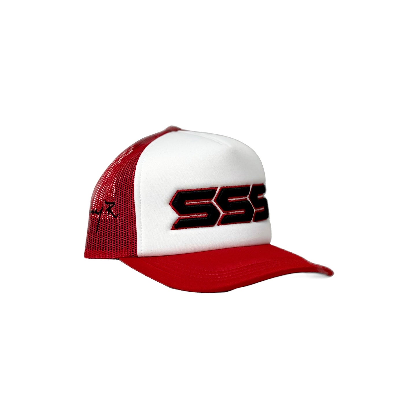 TRIPLES SIGNATURE TRUCKER HAT RED/WHITE