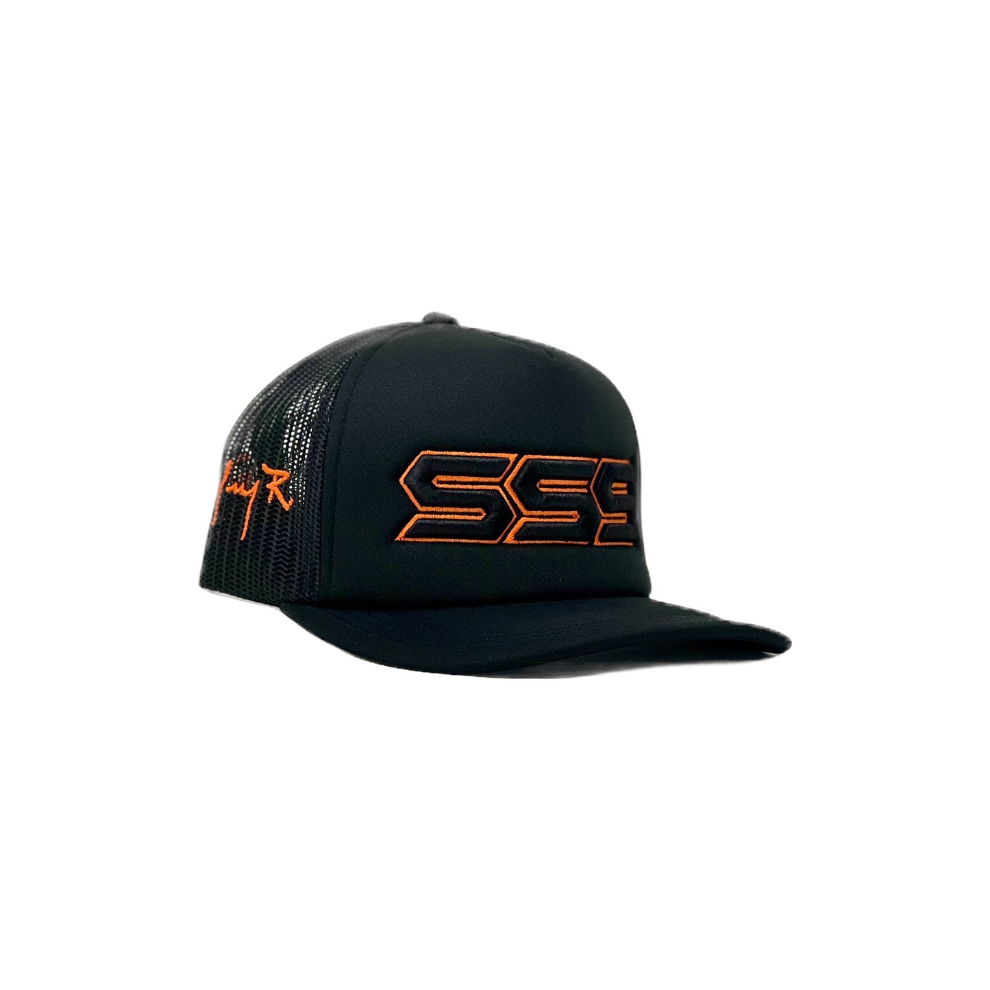 TRIPLES SIGNATURE TRUCKER HAT BLACK