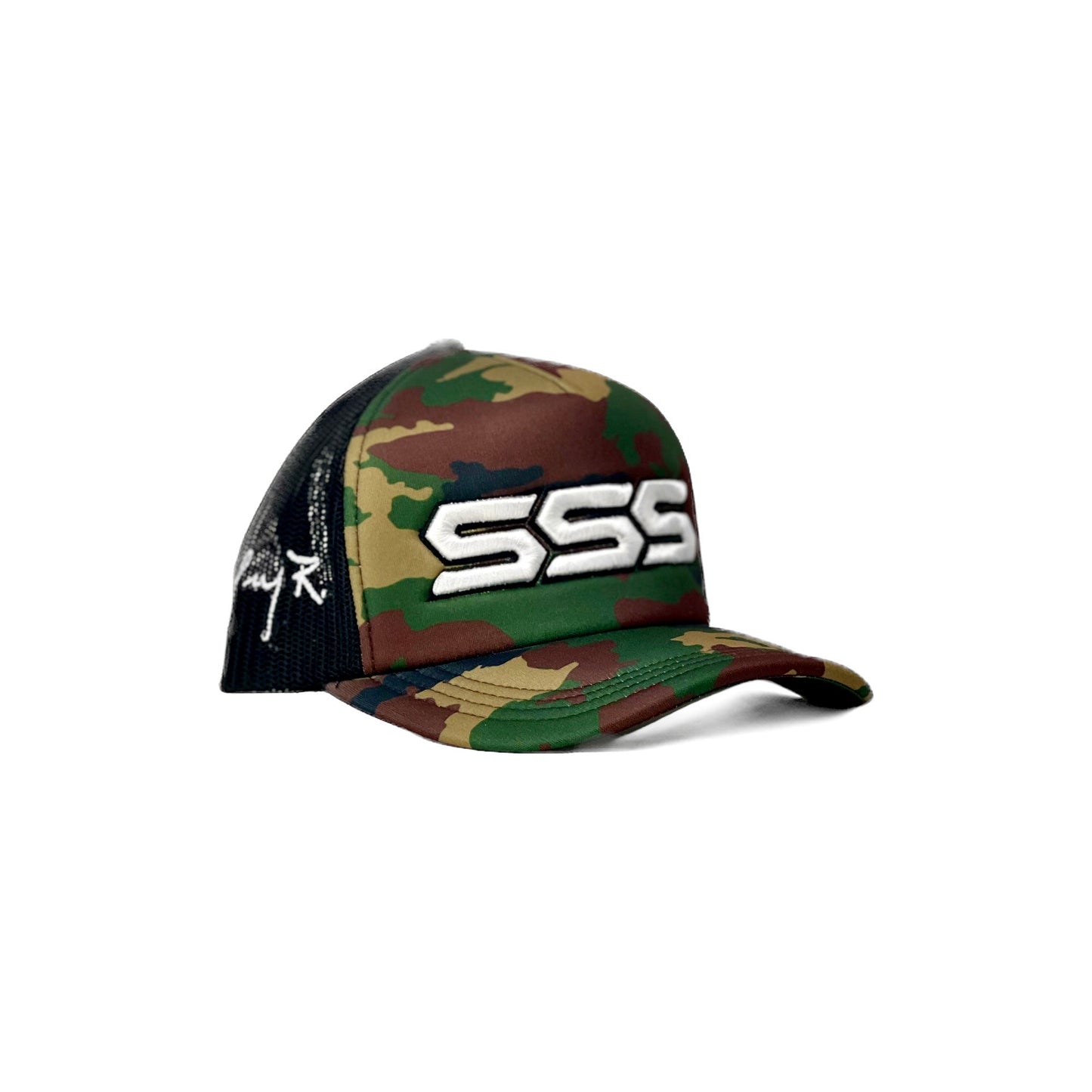 TRIPLES SIGNATURE TRUCKER HAT CAMO