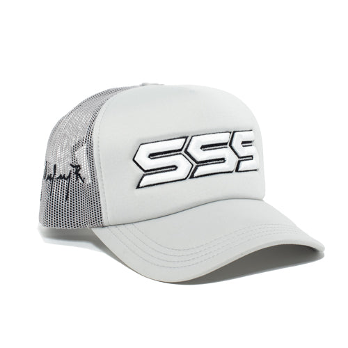 TRIPLES SIGNATURE TRUCKER HAT GREY
