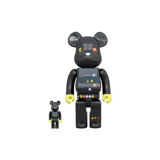 BEARBRICK X PAC-MAN 100% & 400% SET