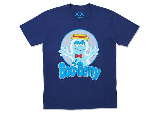KAWS X MONSTERS BOO BERRY T-SHIRT BLUE