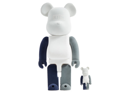 BEARBRICK X KITH KITHMAS 2021 100% & 400% CONCRETE