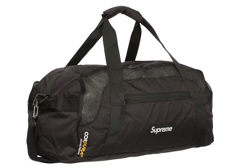 SUPREME DUFFLE BAG BLACK SS22