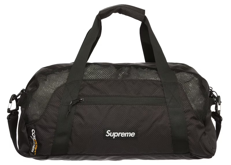 SUPREME DUFFLE BAG BLACK SS22