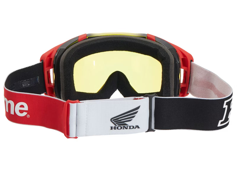 SUPREME HONDA FOX RACING VUE GOGGLES RED