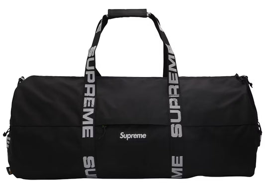 SUPREME DUFFLE BAG BLACK SS18 L