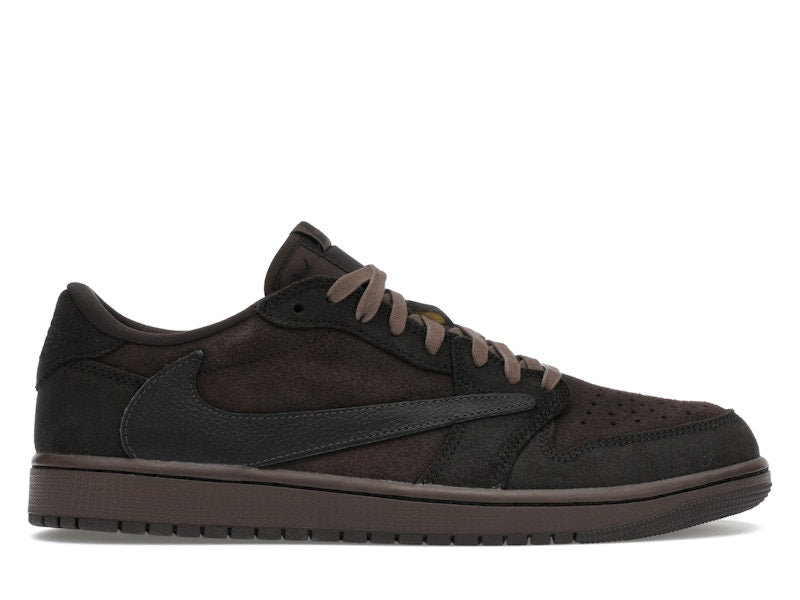 JORDAN 1 LOW TRAVIS SCOTT VELVET BROWN