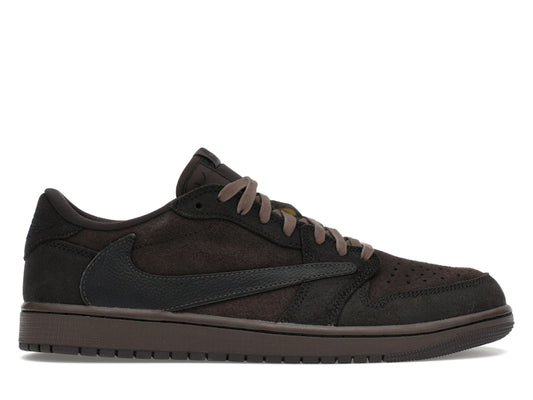 JORDAN 1 LOW TRAVIS SCOTT VELVET BROWN