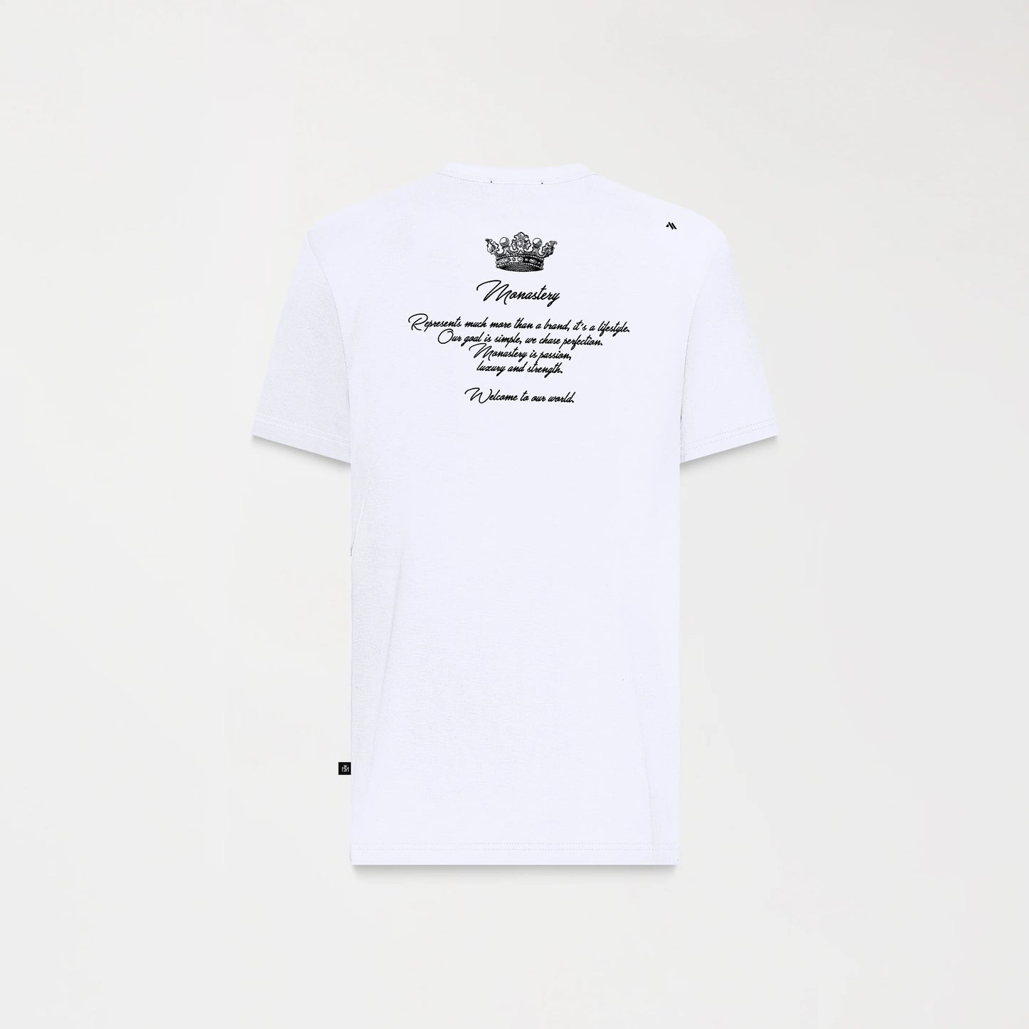 MONASTERY WARSEL T-SHIRT MEN WHITE