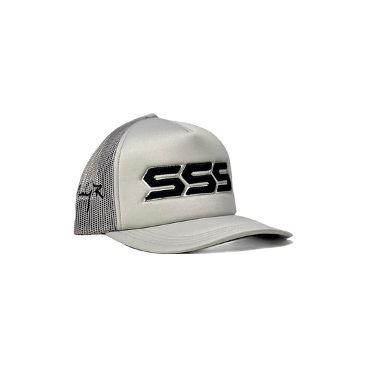 TRIPLES SIGNATURE TRUCKER HAT GREY