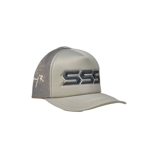 TRIPLES SIGNATURE TRUCKER HAT GREY